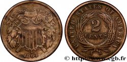 VEREINIGTE STAATEN VON AMERIKA 2 Cents - Union Shield 1864 Philadelphie