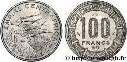 CENTRAL AFRICAN REPUBLIC Essai de 100 Francs “Empire Centrafricain” antilopes 1978 Paris