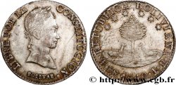 BOLIVIA 8 Soles Simon Bolivar 1842 Potosi AU 