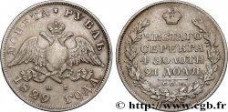 RUSSIA - NICHOLAS I Rouble 1829 Saint-Petersbourg XF 