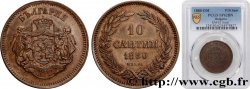 BULGARIA Essai de 10 centimes 1880 Paris MS62 PCGS