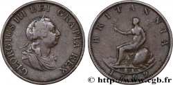 UNITED KINGDOM 1/2 Penny Georges III 1799 Soho