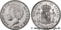 SPAIN 5 Pesetas Alphonse XIII 2e type 1892 Madrid