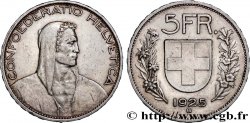 SCHWEIZ 5 Francs berger 1925 Berne