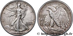 UNITED STATES OF AMERICA 1/2 Dollar Walking Liberty 1942 Philadelphie