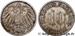 ALLEMAGNE 10 Pfennig 1906 Karlsruhe