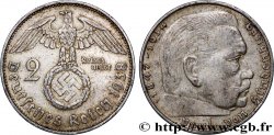 DEUTSCHLAND 2 Reichsmark Maréchal Paul von Hindenburg 1938 Stuttgart