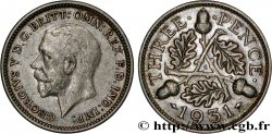 REINO UNIDO 3 Pence Georges V 1931 