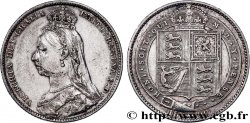 REINO UNIDO 1 Shilling Victoria “buste large du jubilé” 1890 