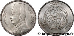 EGYPT 10 Piastres Roi Fouad AH1348 1929 Budapest