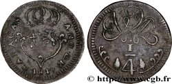 VENEZUELA 1/4 Real Province de Caracas  1817 