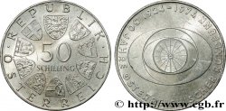 AUSTRIA 50 Schilling 50e anniversaire de la télévision autrichienne 1974 