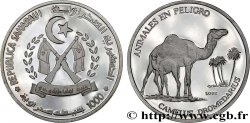 SAHARA OCCIDENTAL 1000 Pesetas Proof Dromadaires 2002  FDC 