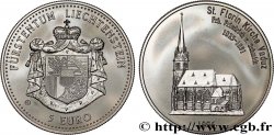 LIECHTENSTEIN 5 Euro Proof Église de Vaduz 1996  FDC 