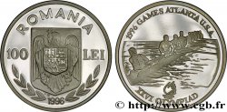 ROUMANIE 100 Lei Proof JO d’Atlanta - Aviron 1996  SPL 