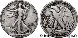 ESTADOS UNIDOS DE AMÉRICA 1/2 Dollar Walking Liberty 1938 Philadelphie