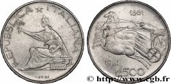 ITALIE 500 Lire Centenaire de l’Unité Italienne 1961 Rome - R