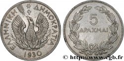 GRECIA 5 Drachmes Phénix 1930 