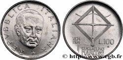 ITALY 100 Lire 100e anniversaire de la naissance de Guglielmo Marconi 1974 Rome - R