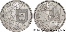 PORTUGAL 100 Escudos découverte des Açores 1989 
