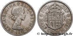 REGNO UNITO 1/2 Crown Élisabeth II 1956 