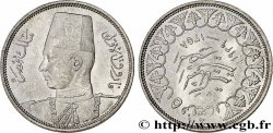 ÉGYPTE 5 Piastres Roi Farouk AH1358 1939 