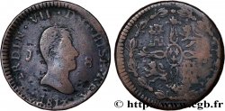 ESPAGNE 8 Maravedis Ferdinand VII 1817 Jubia