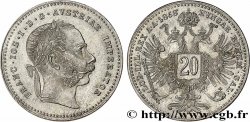 ÖSTERREICH 20 Kreuzer François-Joseph Ier 1868 Vienne