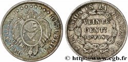 BOLIVIA 20 Centavos 1878 Potosi MBC 