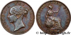 UNITED KINGDOM 1/2 Penny Victoria “tête jeune” 1855 