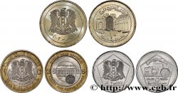 SYRIEN Lot 3 monnaies AH1424 2003 
