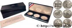 UNITED STATES OF AMERICA Série Silver 1 Dollar - U.S. Veterans Commerative Silver Dollars - 3 monnaies 1994 West Point MS 