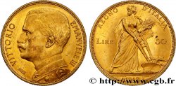 ITALIE - ROYAUME D ITALIE - VICTOR-EMMANUEL III 50 Lire 1912 Rome SPL 