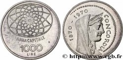 ITALIE 1000 Lire 100e anniversaire de Rome capitale de l’Italie 1970 Rome SUP 