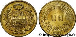 PERú 1 Sol de Oro 1961  SC 