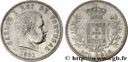PORTUGAL - ROYAUME DU PORTUGAL - CHARLES Ier 500 Reis  1891  SUP 