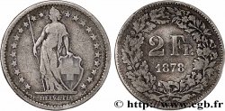 SWITZERLAND 2 Francs Helvetia 1878 Berne