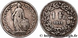 SUIZA 1 Franc Helvetia 1911 Berne - B