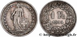 SUISSE 1 Franc Helvetia 1914 Berne