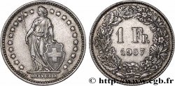 SUISSE 1 Franc Helvetia 1957 Berne