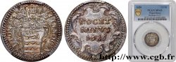 ITALIE - ÉTATS DU PAPE - INNOCENT XI (Benoît Odescalchi) Mezzo (Demi) Grosso 1686 Rome