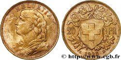 OR, PALLADIUM ET PLATINE INVESTISSEMENT 20 Francs &nbsp;Vreneli&nbsp;  1935 Berne