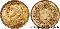 OR, PALLADIUM ET PLATINE INVESTISSEMENT 20 Francs &nbsp;Vreneli&nbsp;  1935 Berne