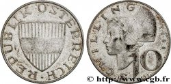 AUSTRIA 10 Schilling 1958 