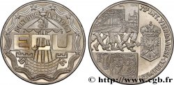 NIEDERLANDE 2 1/2 Ecu Proof 75e anniversaire de la marche de quatre jours de Nimègue 1991 