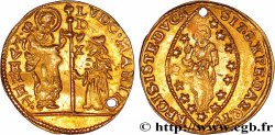 ITALY - VENICE - LUDOVICO MANIN (120th doge) Zecchino (Sequin) n.d. Venise AU 