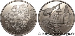 NETHERLANDS 5 Florins (Gulden) Proof Sail Amsterdam 2000 1995 Utrecht