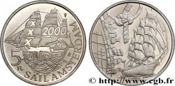 NIEDERLANDE 5 Florins (Gulden) Proof Sail Amsterdam 2000 1995 Utrecht