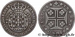 PORTUGAL - ROYAUME DU PORTUGAL - JEAN VI LE CLÉMENT 12 Vintens (240 Reis) 1820 Lisbonne MBC 