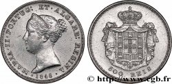 PORTUGAL 500 Réis Marie II 1848 